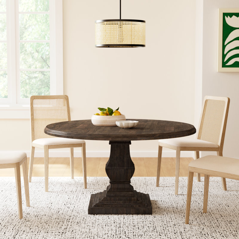 Birch Lane™ Colbourne 48" Round Dining Table In Weathered Mango ...